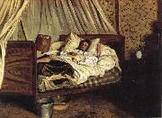 Claude Monet Frederic Bazille painting